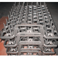 Bottom plate of heat treatment tooling furnace